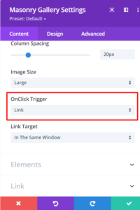 Link images - Divi Extended Documentation
