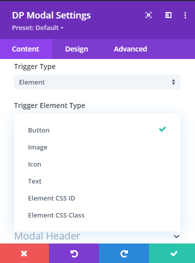 content-element-setting