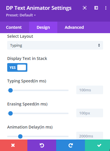 text animator documentation