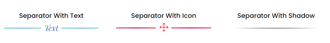 Separator - Divi Extended Documentation