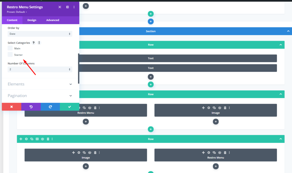 menu-layout