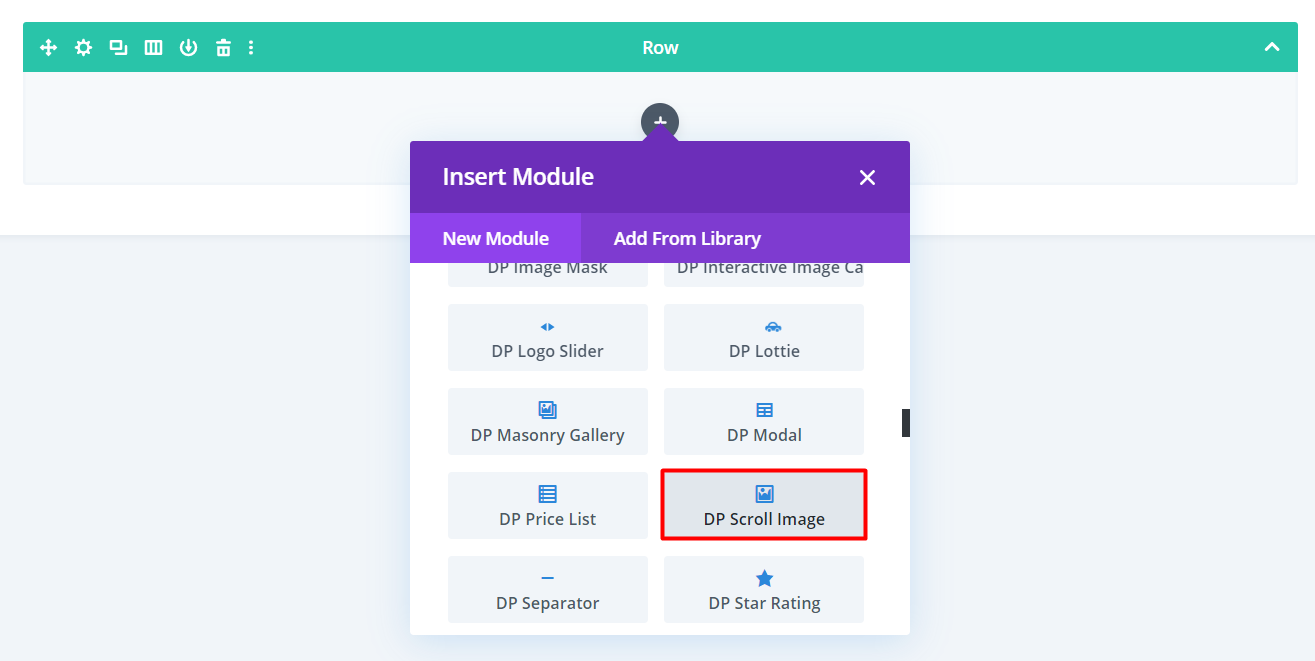 Scroll Image - Divi Extended Documentation