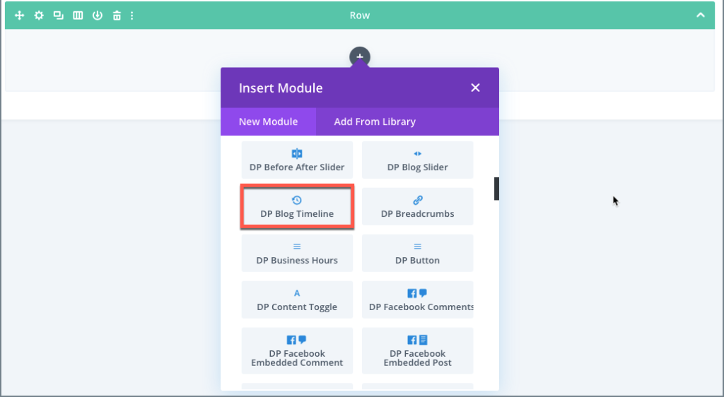 divi-blog-timeline-module