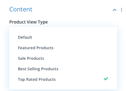 WooCommerce product display according to its type