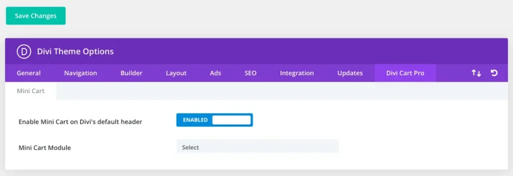 DWE Mini Cart - Divi Extended Documentation