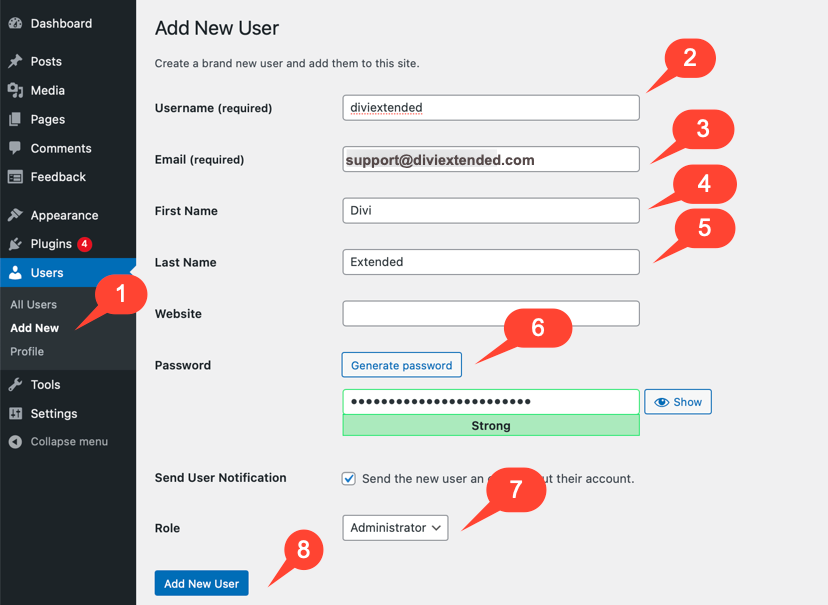 diviextended-user-support