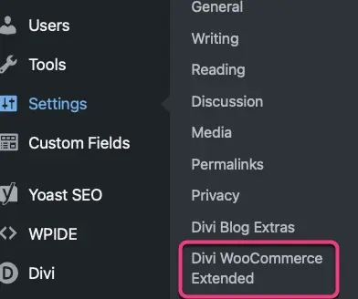 DWE Mini Cart - Divi Extended Documentation