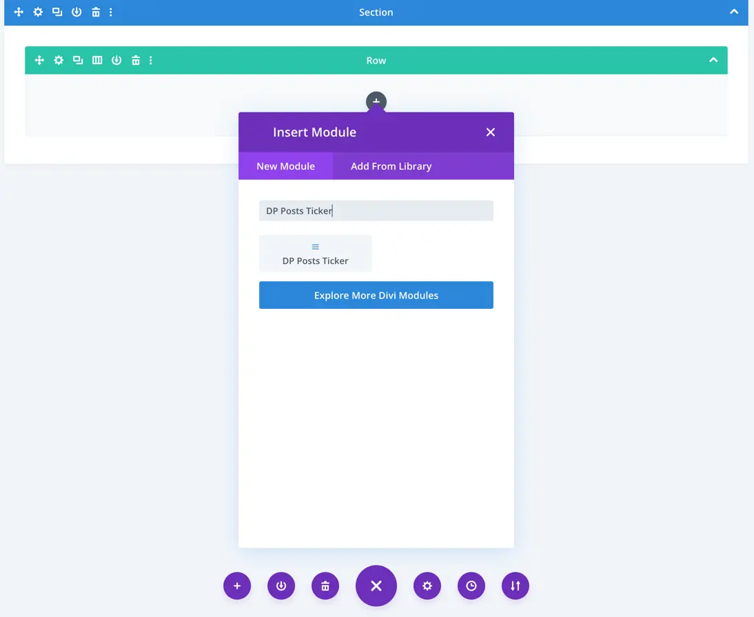 Posts Ticker - Divi Extended Documentation
