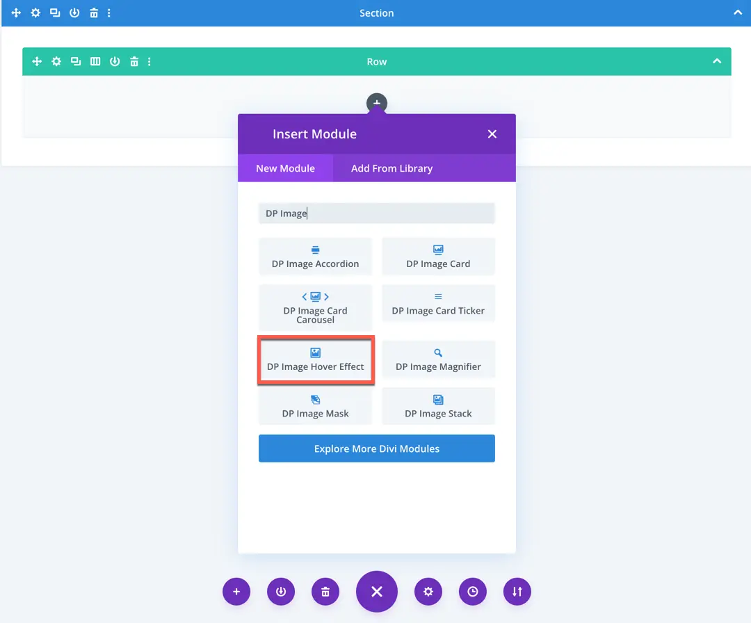 Image Hover Effect - Divi Extended Documentation