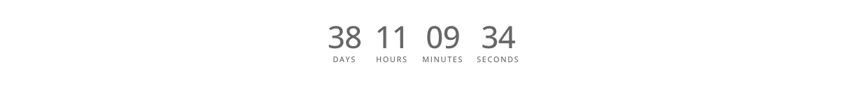 DE Countdown Timer module on the frontend