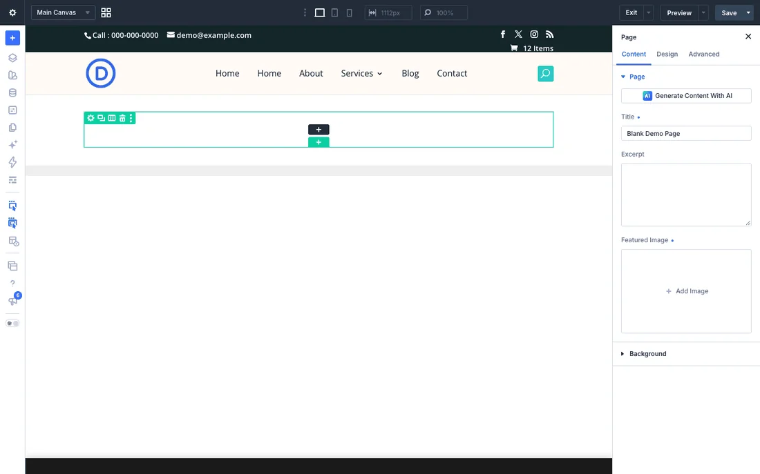 Adding the Advanced Tooltip module in the Divi Visual Builder