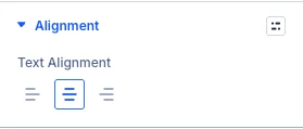 Facebook Embedded Post Alignment design settings