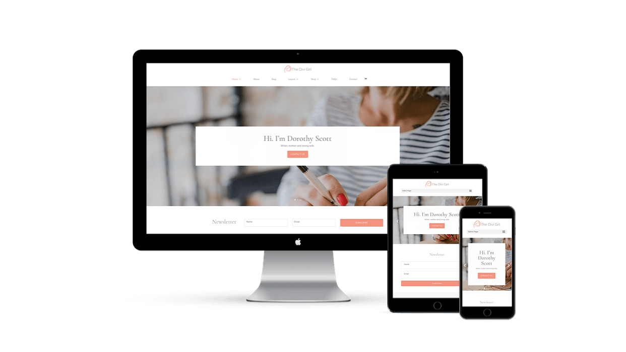 Divi Girl : author child theme