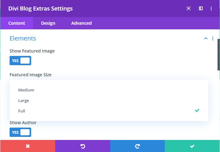 How to display featured images in high quality in divi blog extras