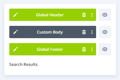 Custom Body for Divi 4.0 Search Result Page