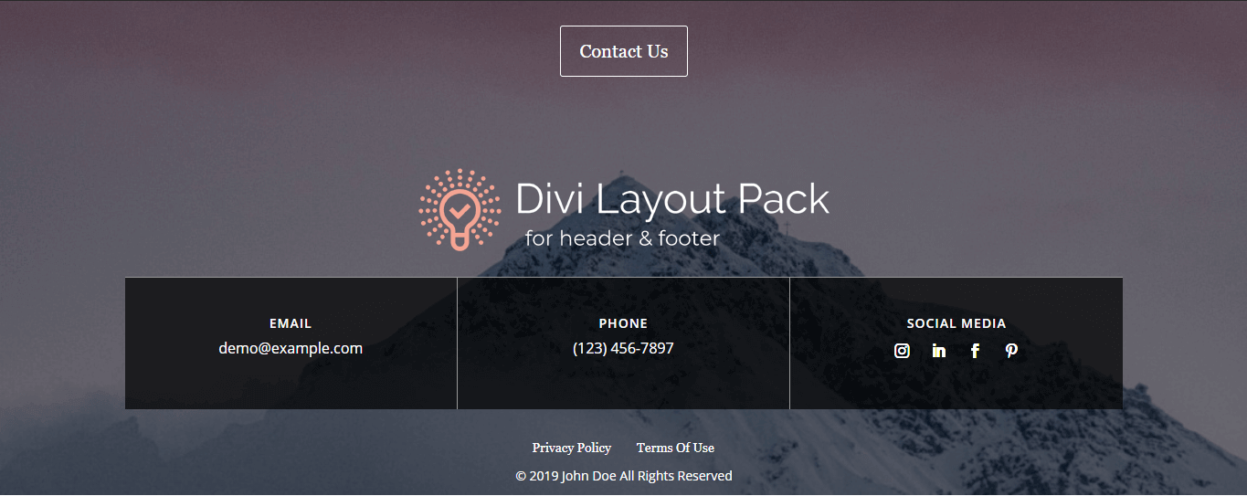 10 Divi 4.0 header & footer layouts (Free Download)