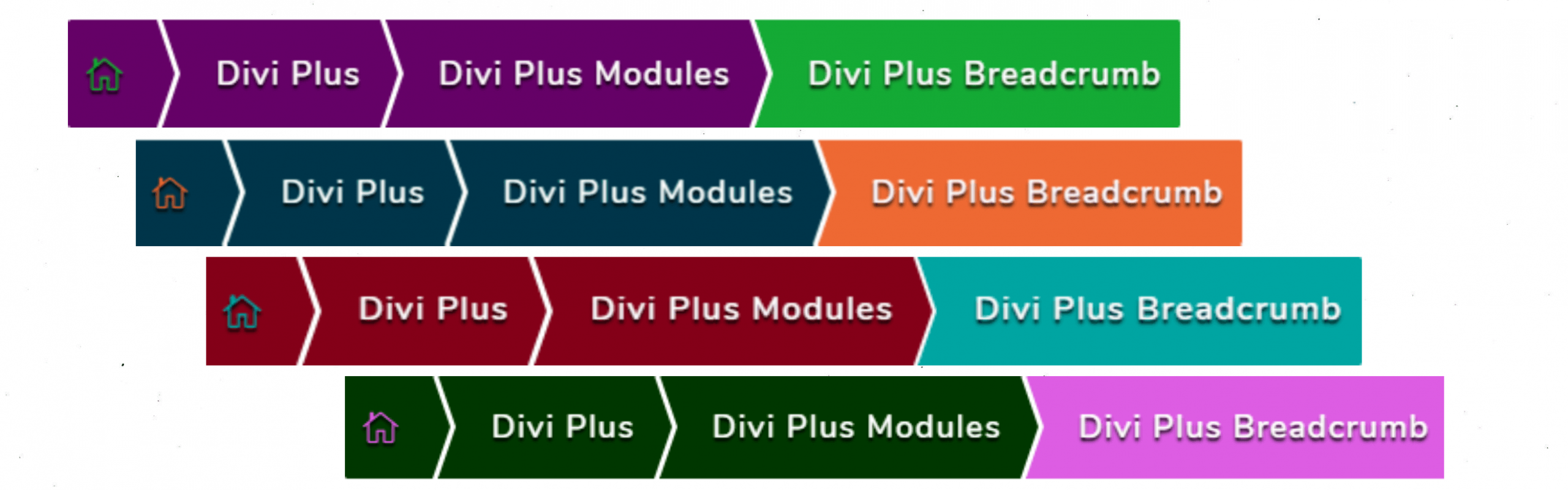 Divi Plus Breadcrumbs Module