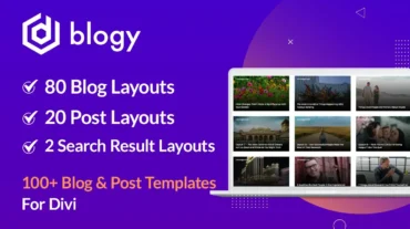Blogy- Divi blog layouts