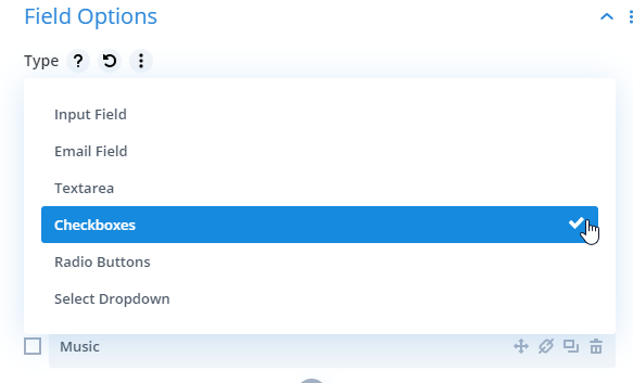 Divi Conditional Logic Field Options