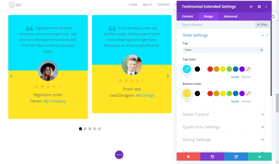 Divi testimonial slider plugin overview & review Divi Extended