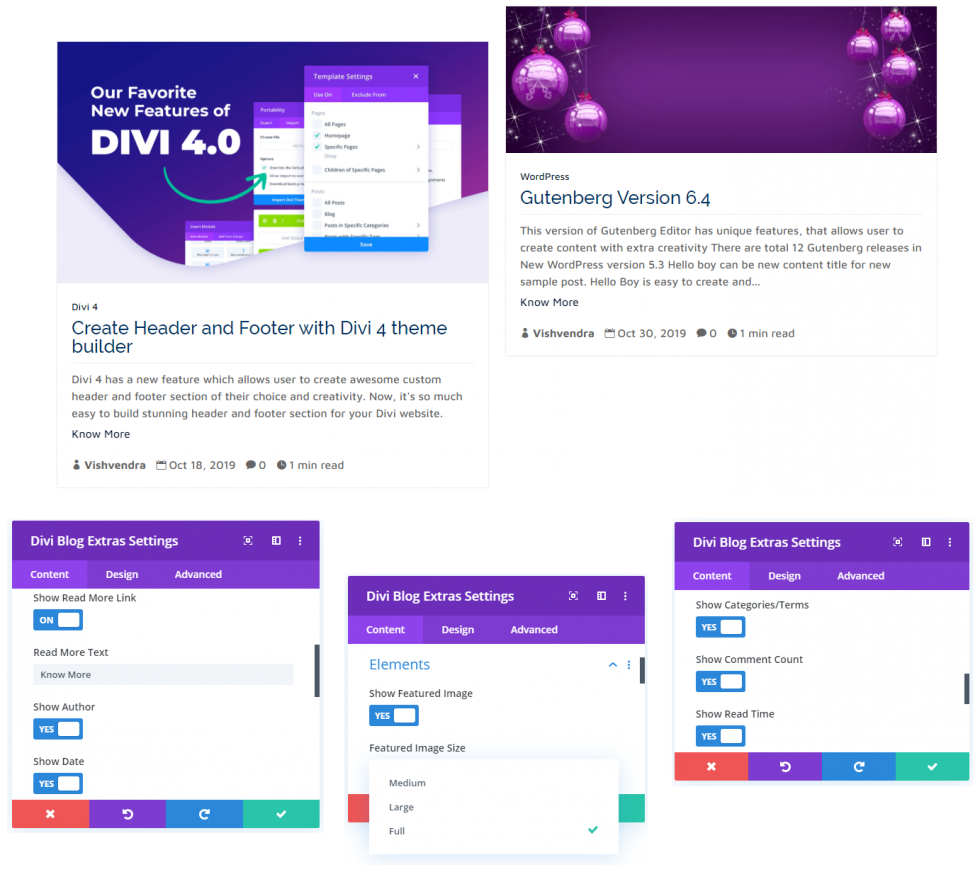 How To Create Divi Masonry Blog With Divi Blog Extras