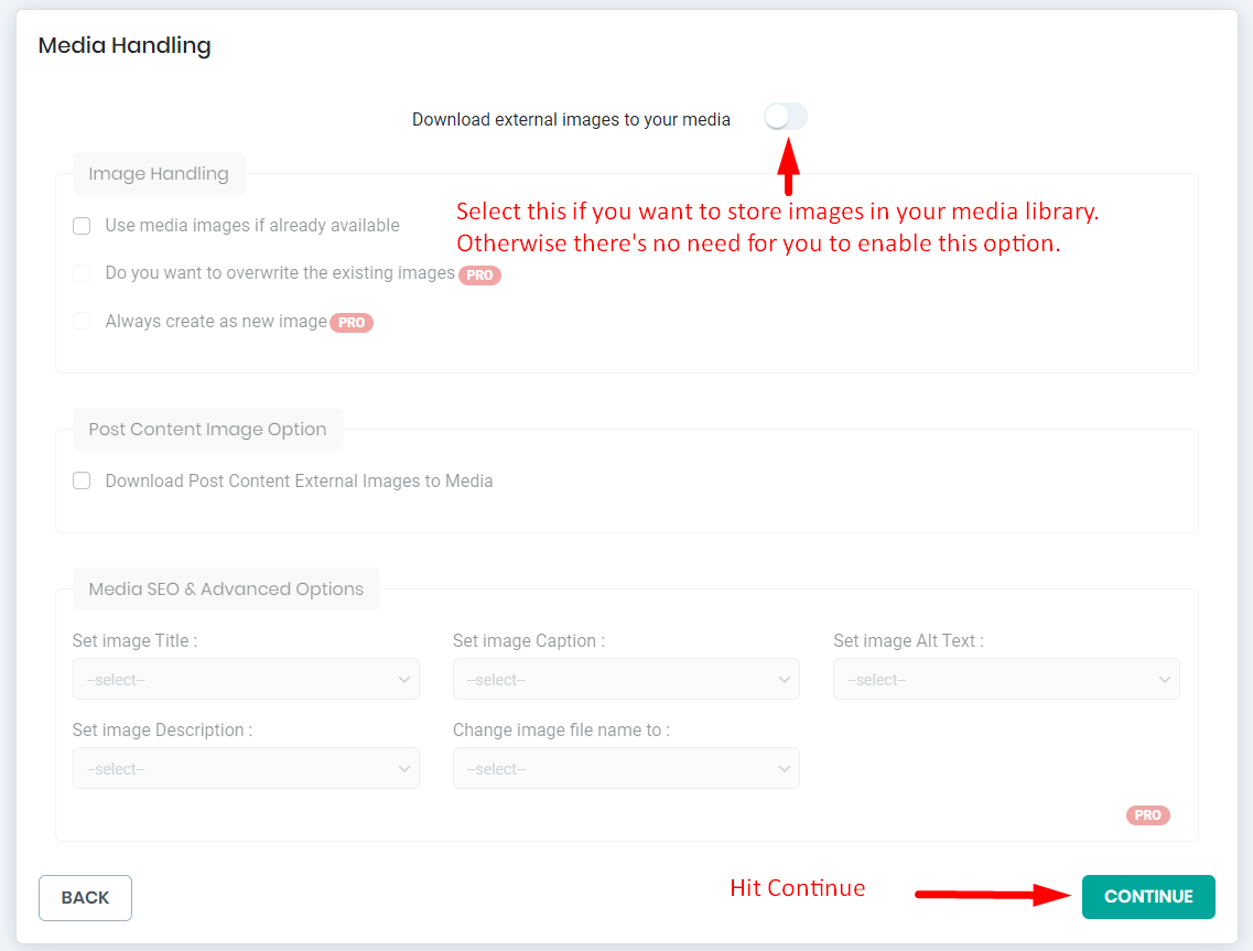 Import Restro Menu CSV file 4