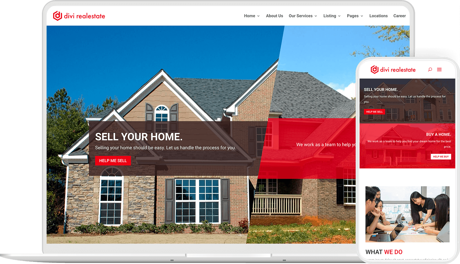 Divi RealEstate is a ready to use child theme to create real estate website with Divi