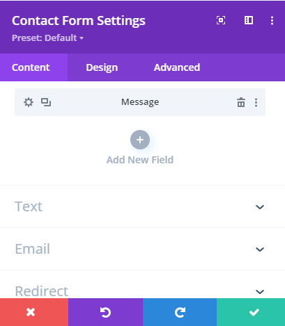 Add new field to divi contact form