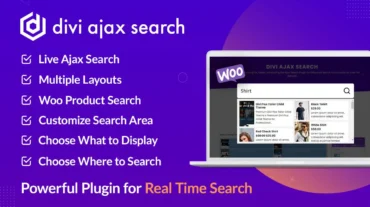 Ajax search for WooCommerce