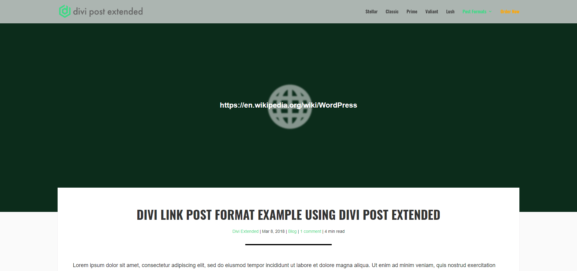 Divi Post Extended - Divi Post Layout Plugin for Stunning Blog Posts