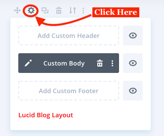 Assign blog layout in Divi theme builder