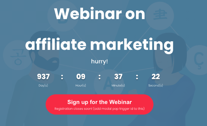 Webinar Divi Plus template