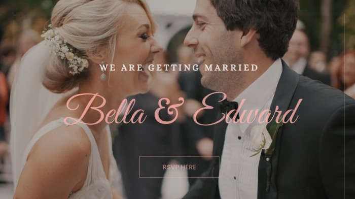 Wedding Divi Plus template