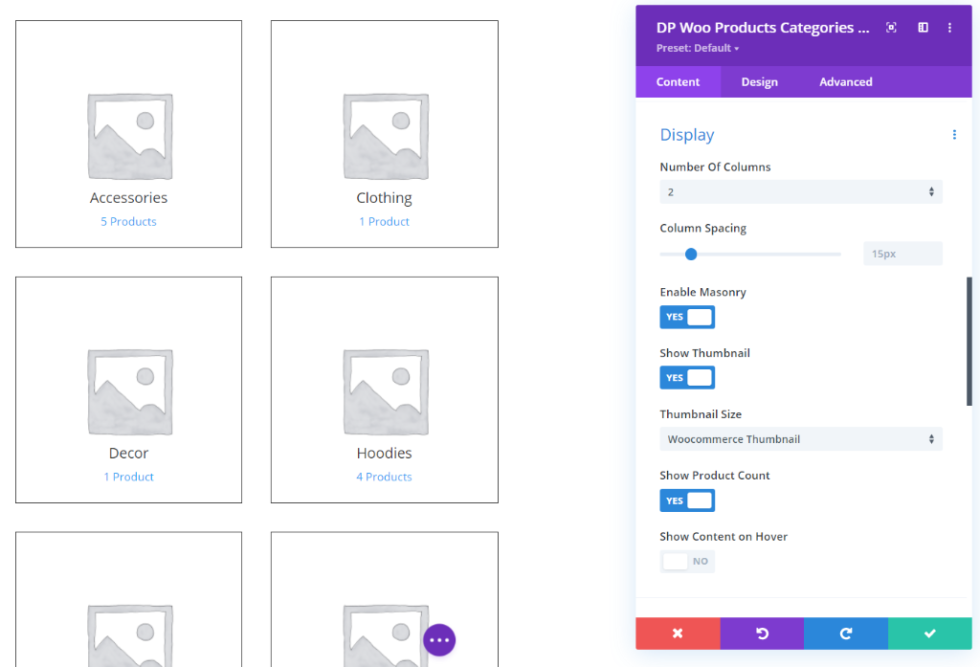 Divi Plus Modules for WooCommerce - Divi Extended