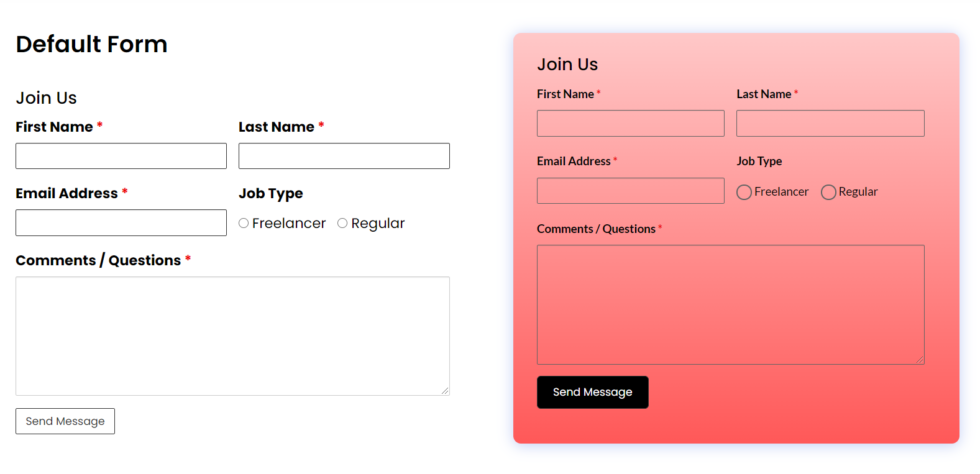 Divi Form Styler - Divi Extended