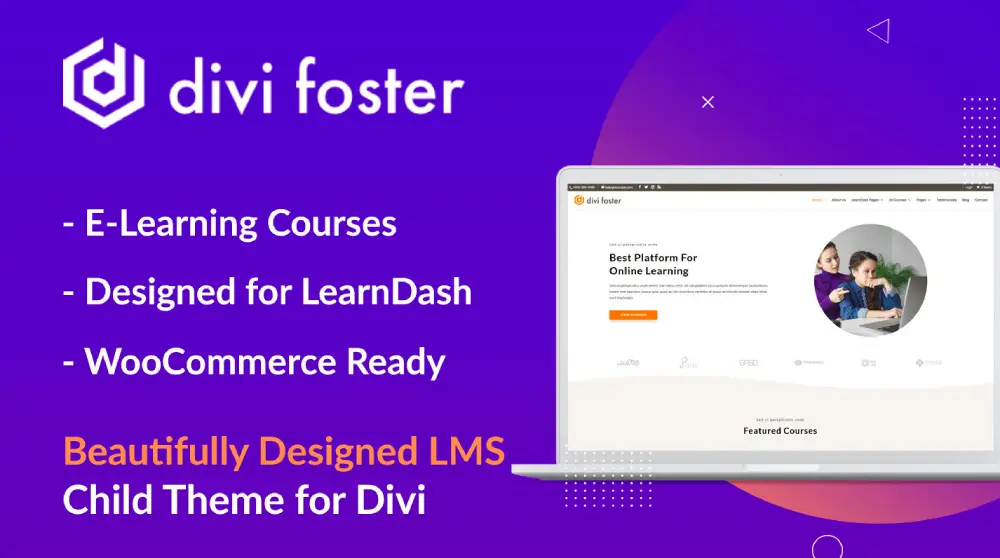 Divi LearnDash Kit - Divi Booster