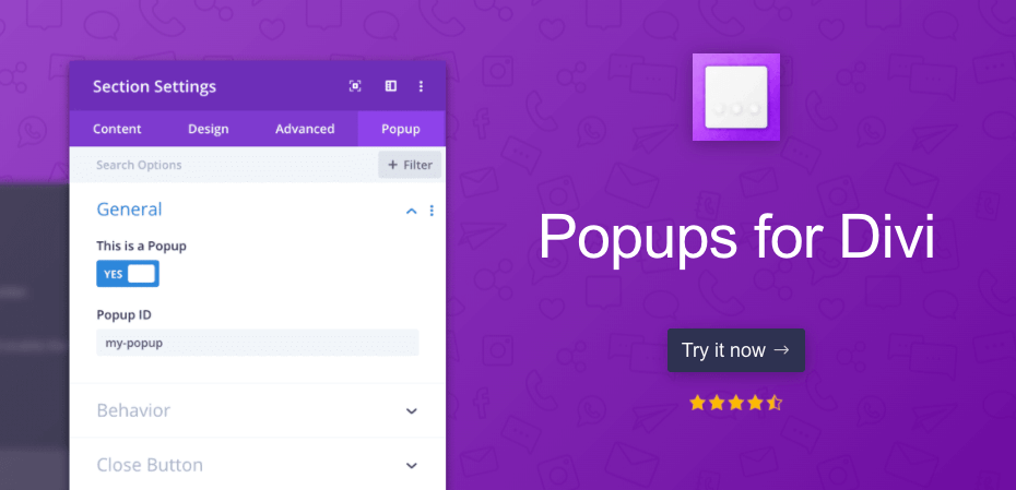 Popups for divi