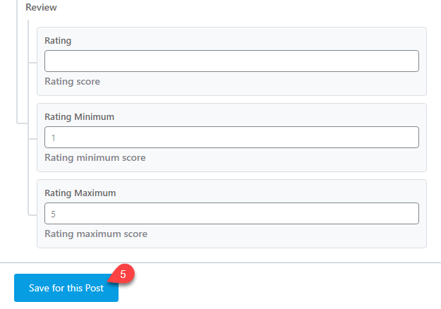 Saving Schema Type in Schema Generator Rank Math SEO