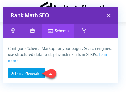 Schema Generator in Rank Math SEO