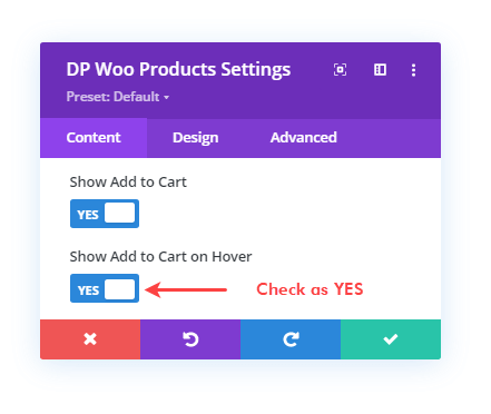 Show Add to Cart button on Hover