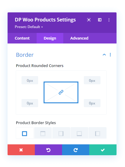 WooCommerce Products Rounded Corners and Border Styles options