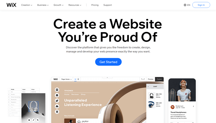 Wix eCommerce Website Builder
