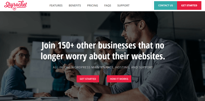 SkyrocketWP WordPress Management Service Provider