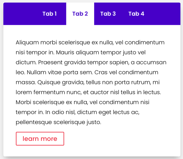 Divi Vertical Tabs