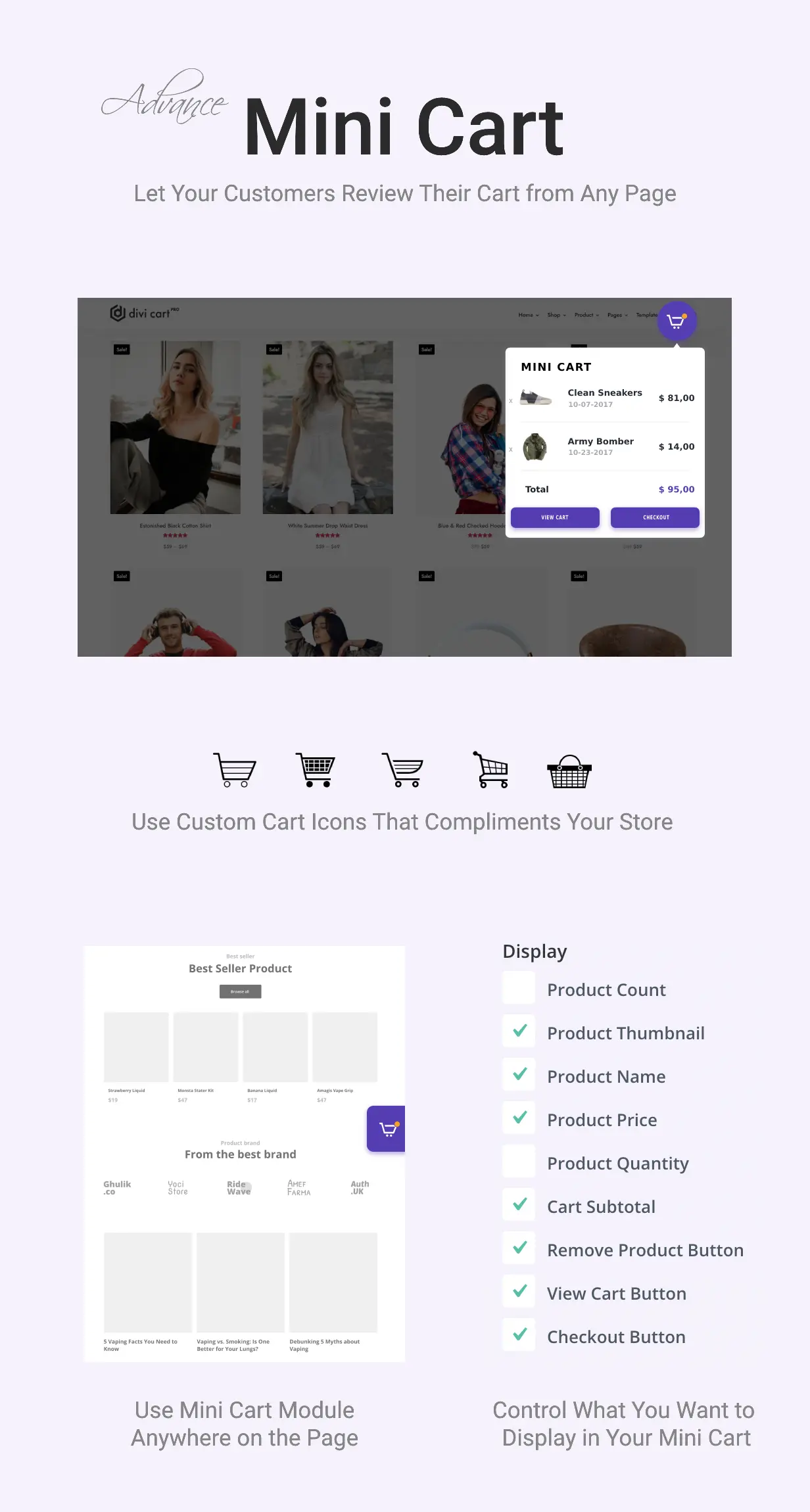 Divi Cart Pro - A Complete WooCommerce Child Theme for Divi