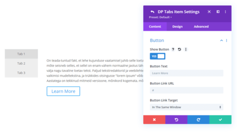 How to Create Divi Vertical Tabs (With & Without Plugin)