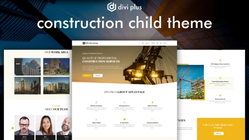 Construction child theme for Divi