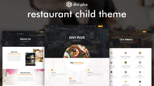 Restaurant child theme for Divi