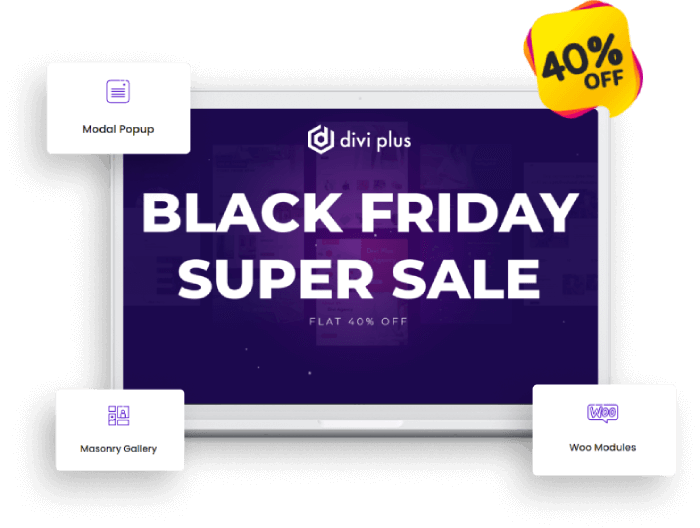 Get Ready for Divi Extended Black Friday Super Sale 2021