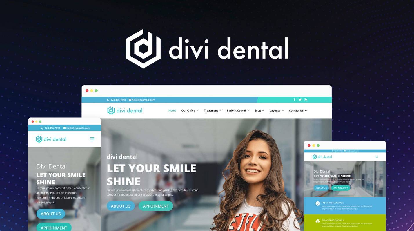 Divi Dental at the Elegant Themes Marketplace